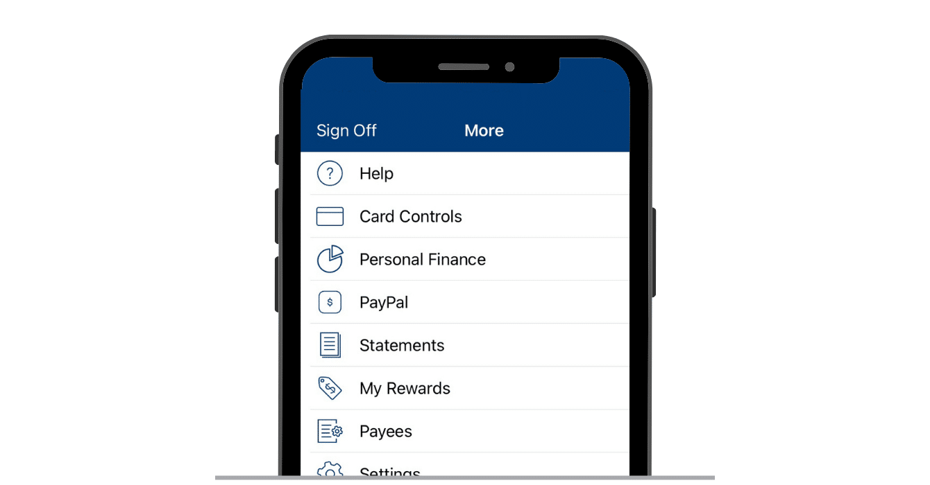 Hillcrest Bank Mobile App View