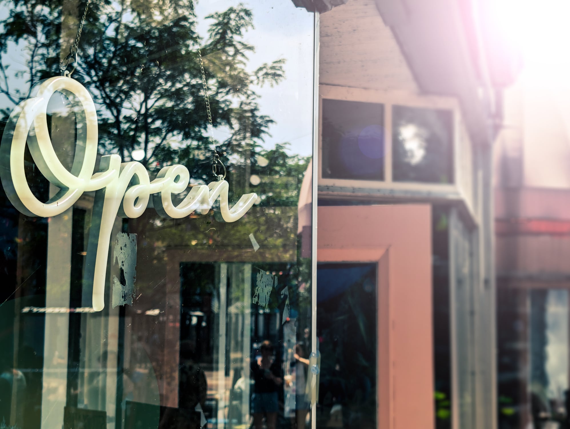 We are open for new customers sign